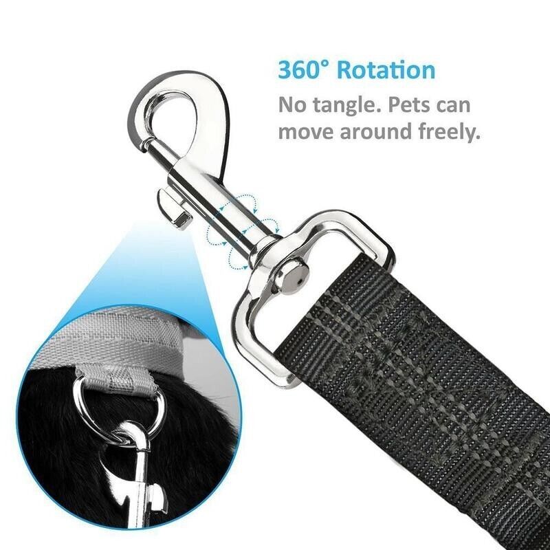 Dog Car Safety Harness | Seat Belt Clip | 2 Pack | Trek Mutz