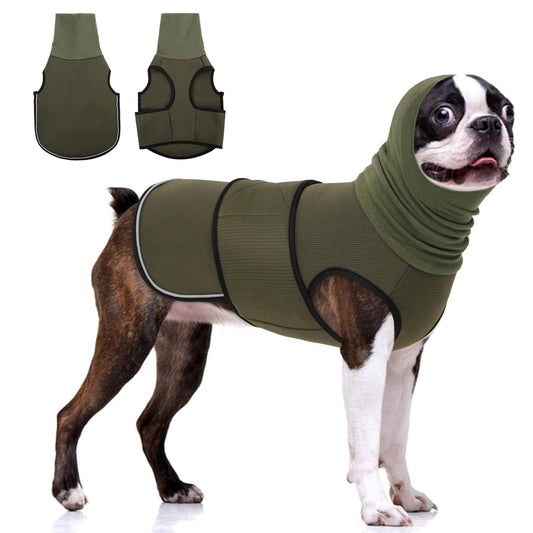 Dog Travel Calming Vest & Ear Wrap | Anxiety Relief | Trek Mutz