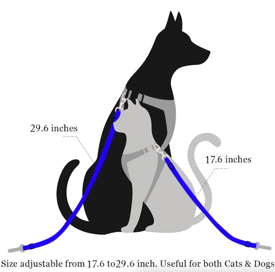 Dog Car Safety Harness | Seat Belt Clip | 2 Pack | Trek Mutz