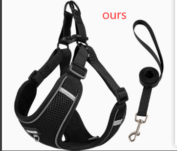 No-Pull Outdoor Dog Harness | Reflective | Front Clip | Trek Mutz
